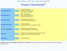 Tablet Screenshot of endometriosis.com